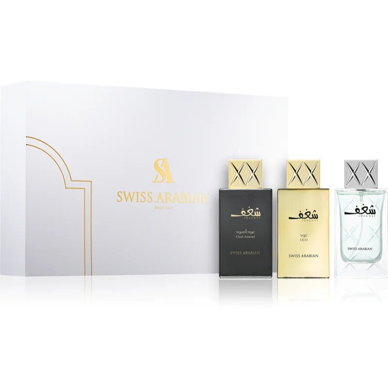 Swiss Arabian Shaghaf ajándékszett uraknak 3x75 ml