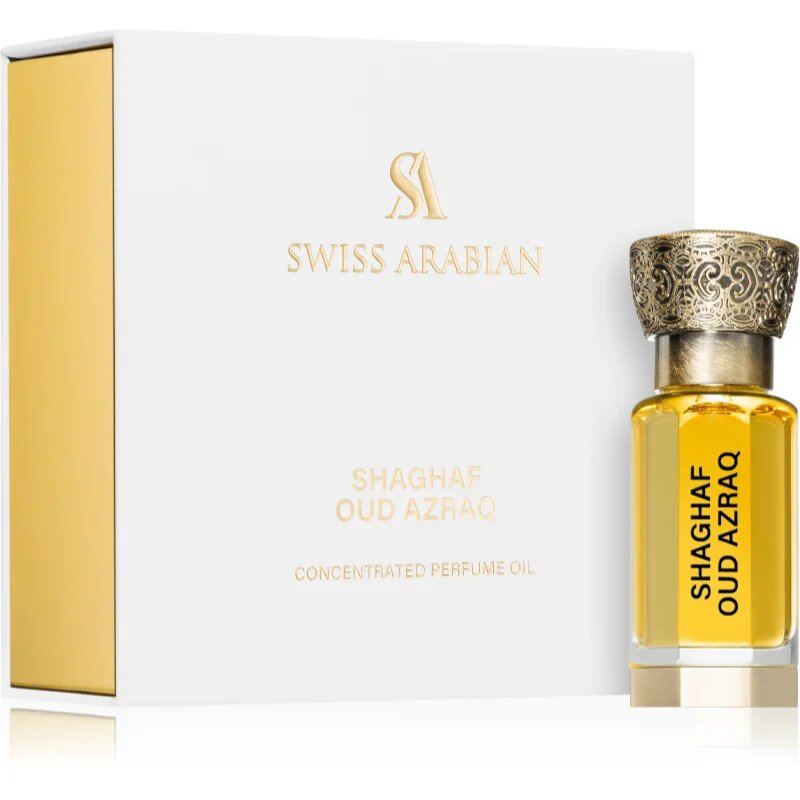 Swiss Arabian Shaghaf Oud Azraq illatos olaj unisex 12 ml