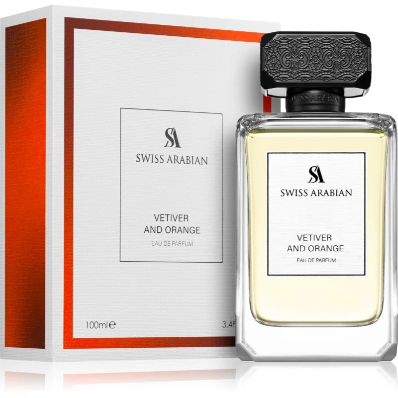 Swiss Arabian Vetiver and Orange Eau de Parfum uraknak 100 ml