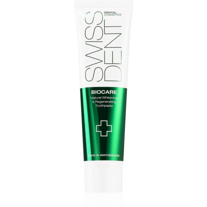 Swissdent Biocare Wellness regeneráló és fogvilágosító fogkrém 100 ml