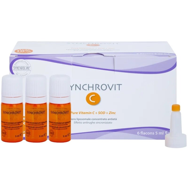 Synchroline Synchrovit C liposzómás bőröregedést gátló szérum 6x5 ml