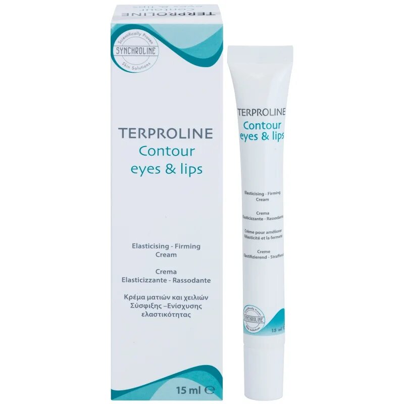 Synchroline Terproline feszesítő krém a szem és ajak körvonalaira 15 ml