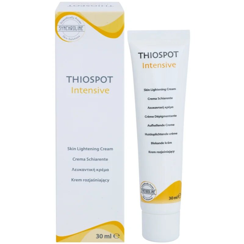 Synchroline Thiospot Intensive élénkítő krém a hiperpigmentációs bőrre 30 ml