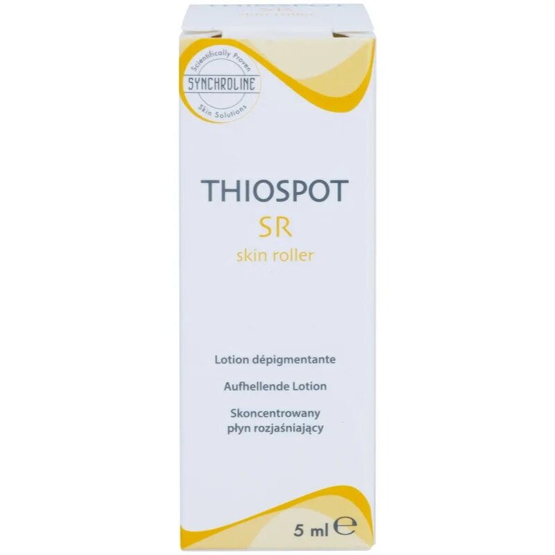 Synchroline Thiospot SR helyi ápolás hiperpigmentációs bőrre roll-on 5 ml