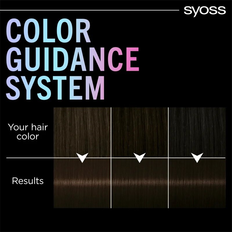 Syoss Color Metallic Collection tartós hajfesték árnyalat 3-89 Bronze Coffee 1 db