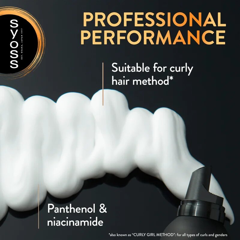 Syoss Curl Mousse fixáló hab a természetes fixálásért 250 ml