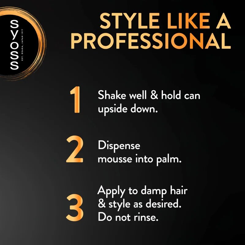 Syoss Curl Mousse fixáló hab a természetes fixálásért 250 ml