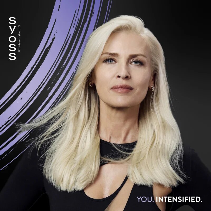Syoss Intense Blonde lila sampon szőke és ősz hajra 440 ml
