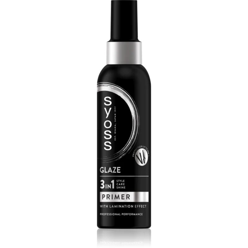 Syoss Intense Glaze Primer formázó védő spray hajra a magas fényért 150 ml