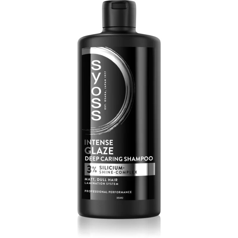 Syoss Intense Glaze tápláló sampon a fénytelen fáradt hajra 440 ml