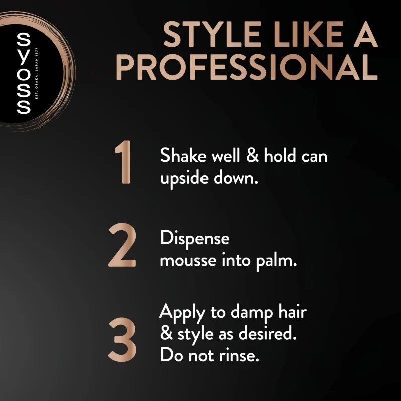 Syoss Keratin Mousse fixáló hab keratinnal 250 ml
