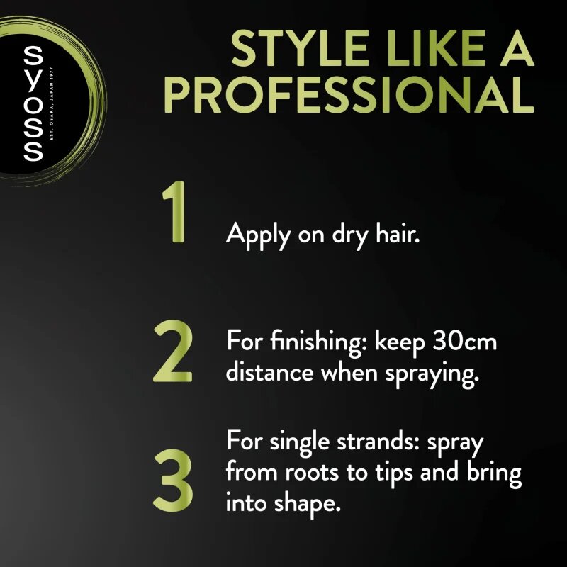Syoss Strong Hold Hairspray erős hajformázó lakk 3 az 1-ben 300 ml
