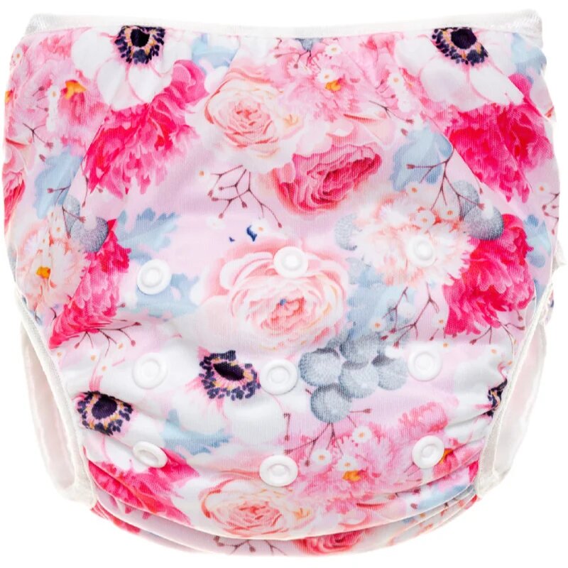 T-Tomi Diaper Swimwear Flowers mosható úszópelenkák 5 - 15 kg 1 db