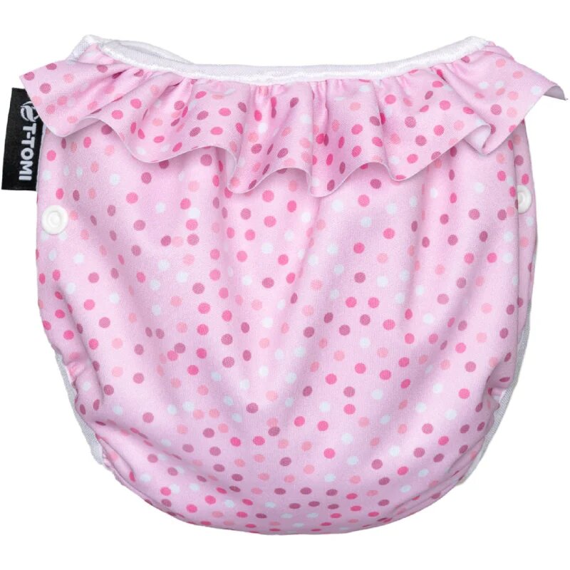 T-Tomi Diaper Swimwear Pink Dots mosható úszópelenkák 5 - 15 kg 1 db