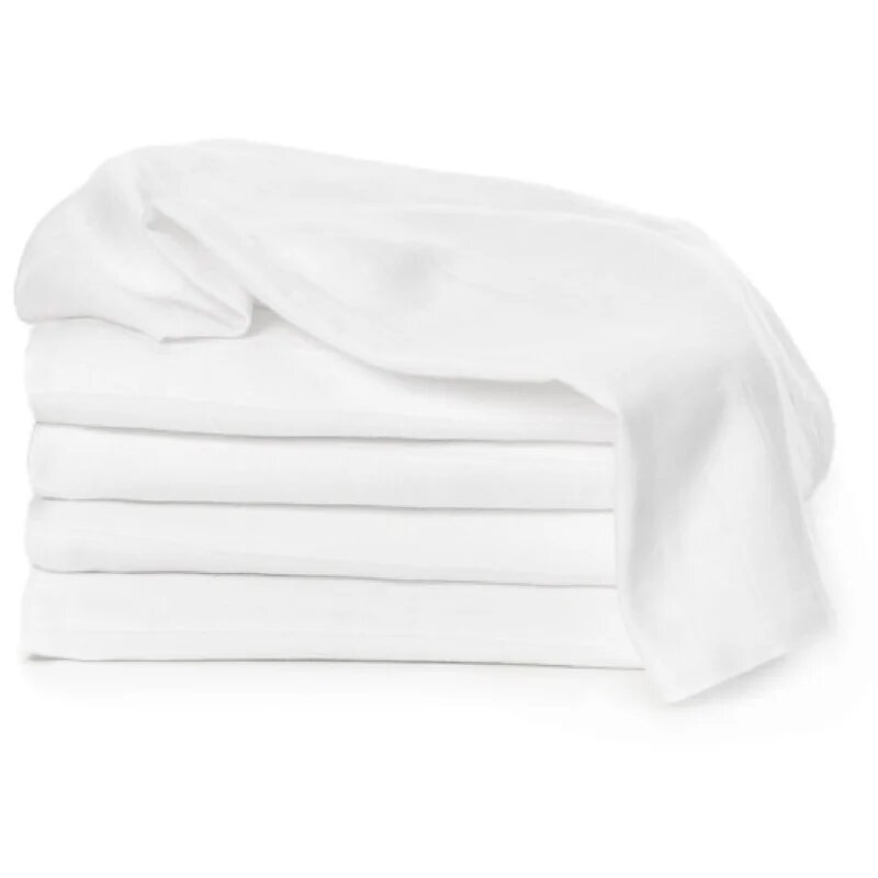 T-Tomi TETRA Cloth Diapers EXCLUSIVE COLLECTION White mosható pelenkák White 70x70 cm 5 db
