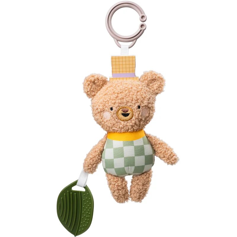 Taf Toys Activity Toy Brendon the Bear kontrasztos függőjáték rágókával 1 db