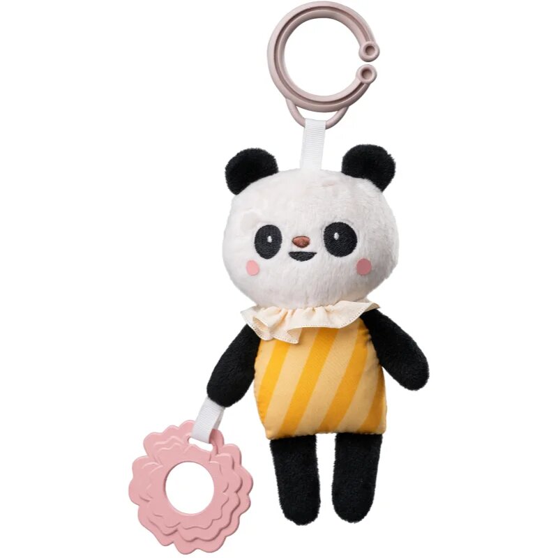 Taf Toys Activity Toy Pamela the Panda kontrasztos függőjáték rágókával 1 db
