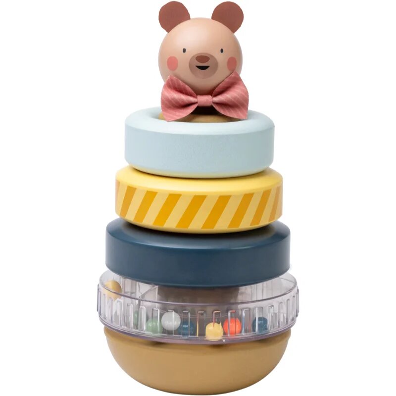 Taf Toys Pyramida Bear toronyépítő játék 9m+ 1 db