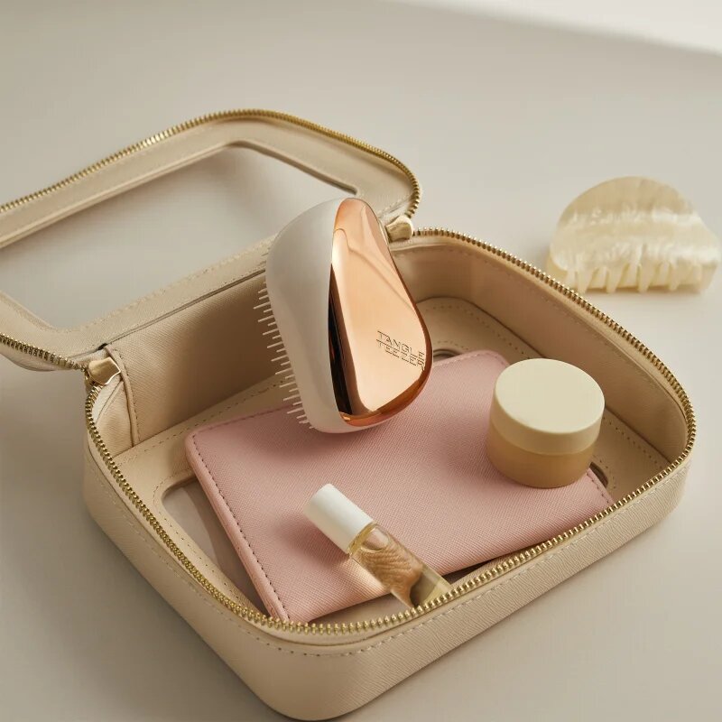 Tangle Teezer Compact Styler Rose Gold Cream hajkefe 1 db