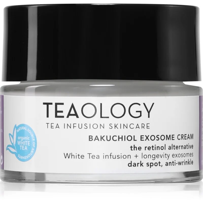 Teaology Bakuchiol Infusion Exosome Cream hidratáló fiatalító krém a sötét foltok ellen 50 ml