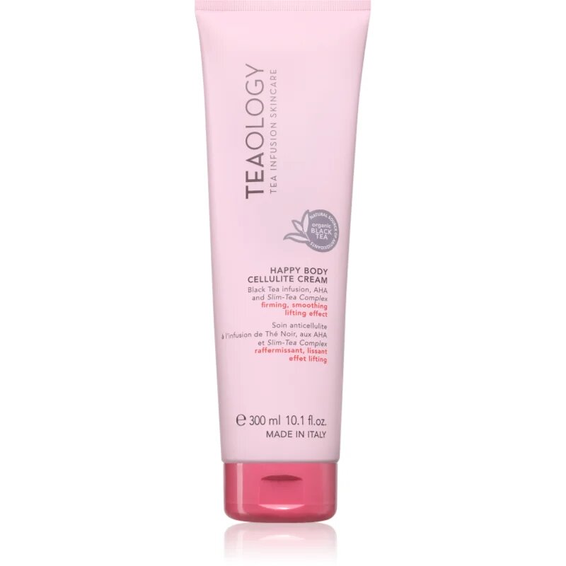 Teaology Happy Body Cellulite Cream intenzív ápolás narancsbőrre 300 ml