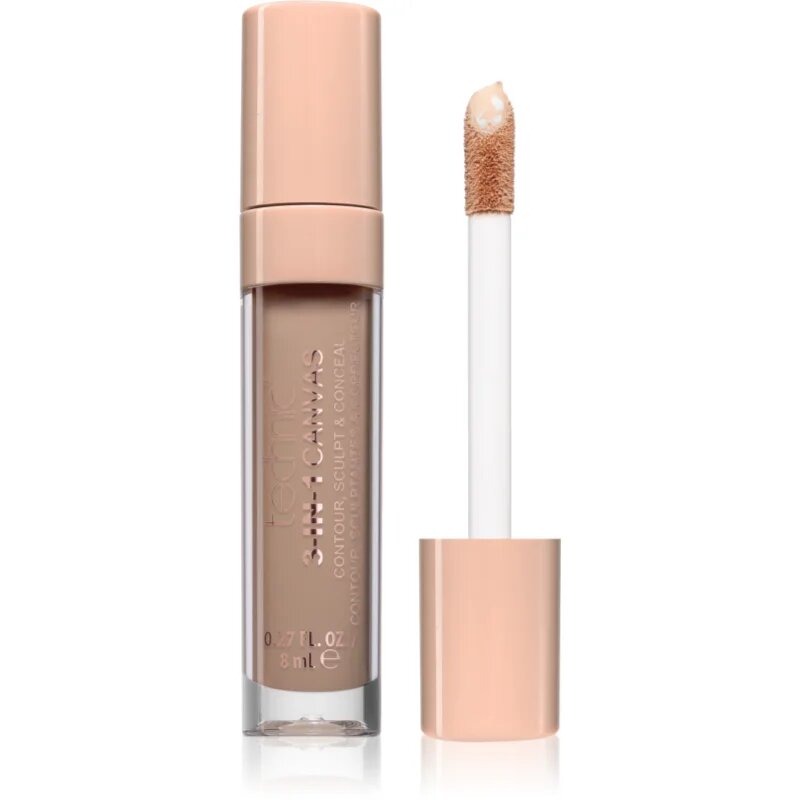 Technic Cosmetics 3-In-1 Canvas tartós korrektor árnyalat Ivory 8 ml