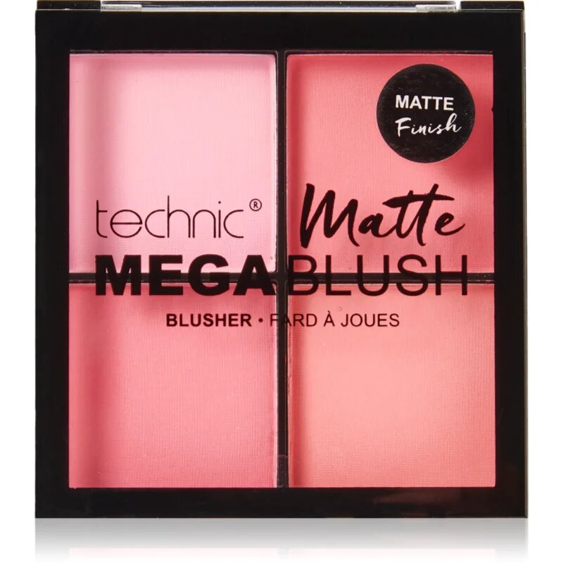 Technic Cosmetics Mega Blush arcpirosító paletta matt hatással 11.2 g