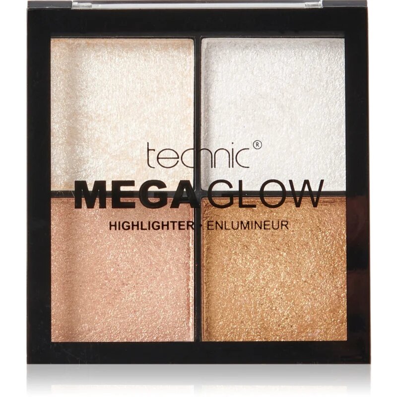 Technic Cosmetics Mega Glow bőrvilágosító paletta 10 g