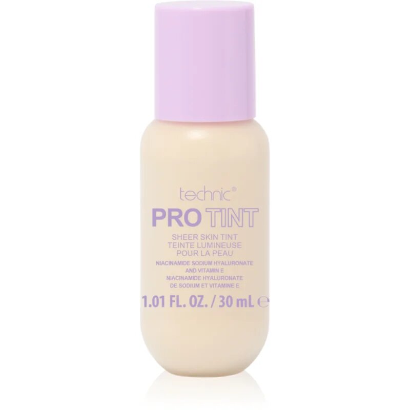 Technic Cosmetics Pro Tint könnyű alapozó természetes hatásért árnyalat Seashell 30 ml