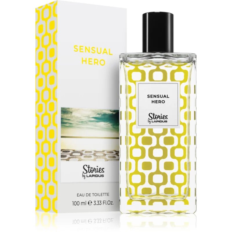 Ted Lapidus Sensual Hero Eau de Toilette uraknak 100 ml