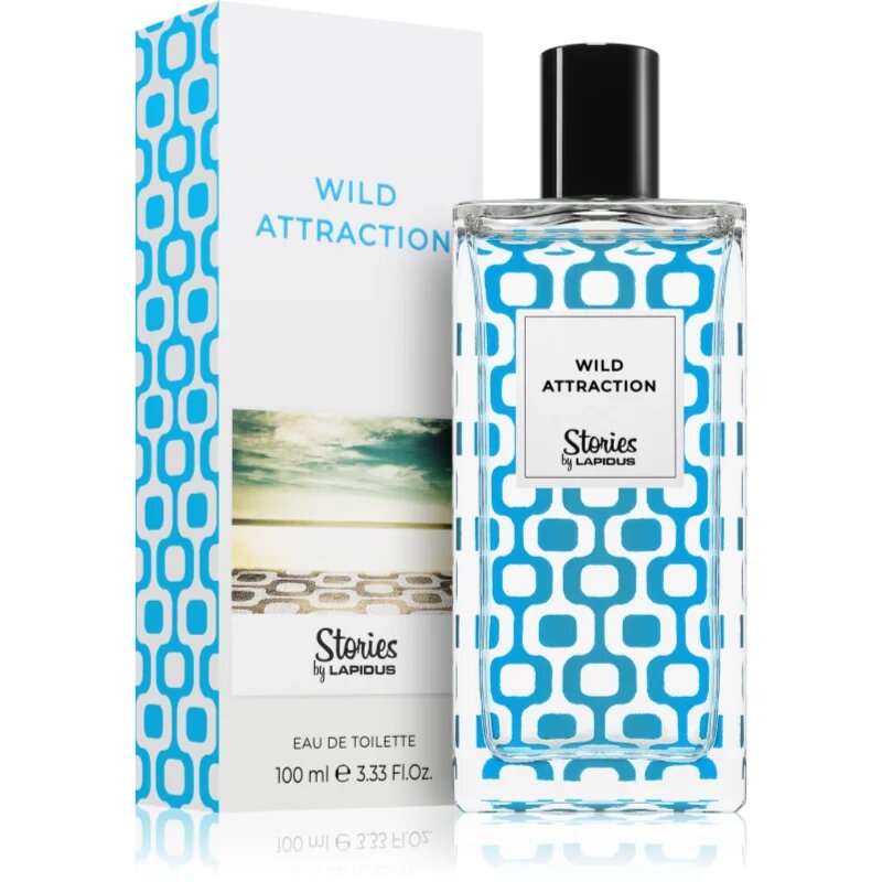 Ted Lapidus Wild Attraction Eau de Toilette uraknak 100 ml