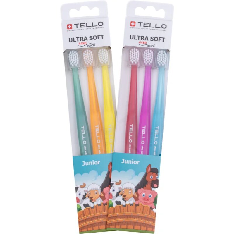 TELLO 4480 Junior 3pack fogkefe gyermekeknek 3 db