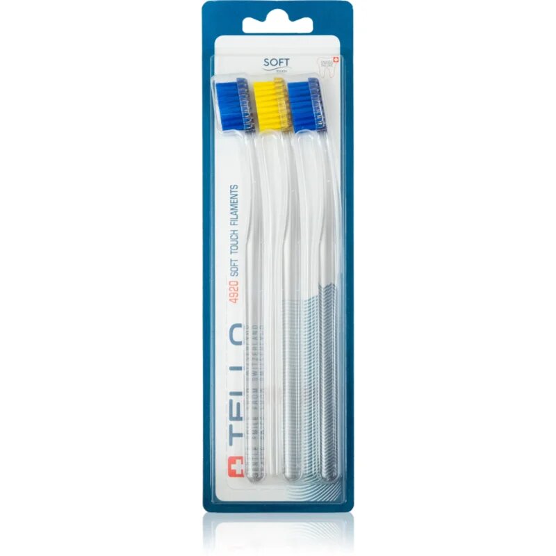 TELLO 4920 Soft 3pack fogkefe 3 db