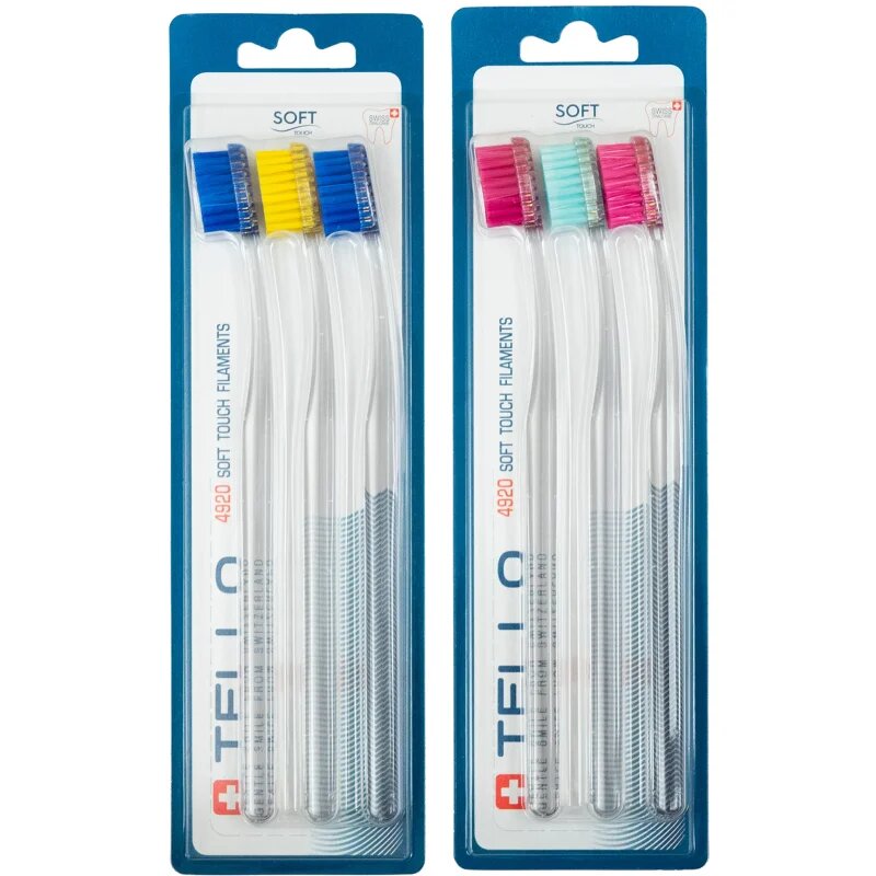 TELLO 4920 Soft 3pack fogkefe 3 db