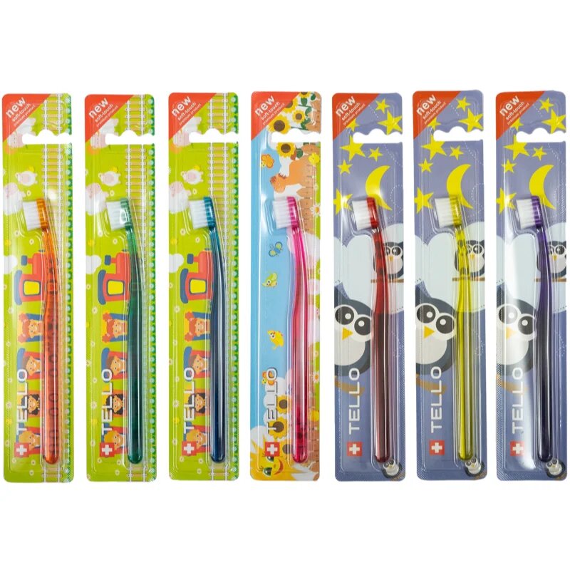 TELLO Kids 10400 fogkefe gyermekeknek Mega Soft 1 db
