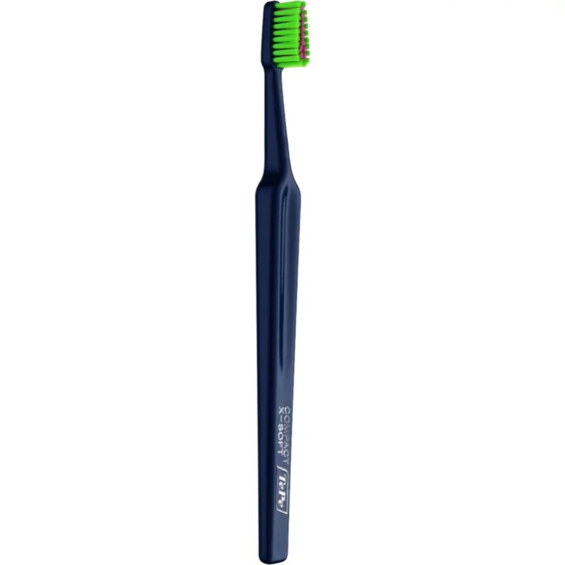 TePe Colour Compact Extra Soft fogkefe Dark Blue 1 db