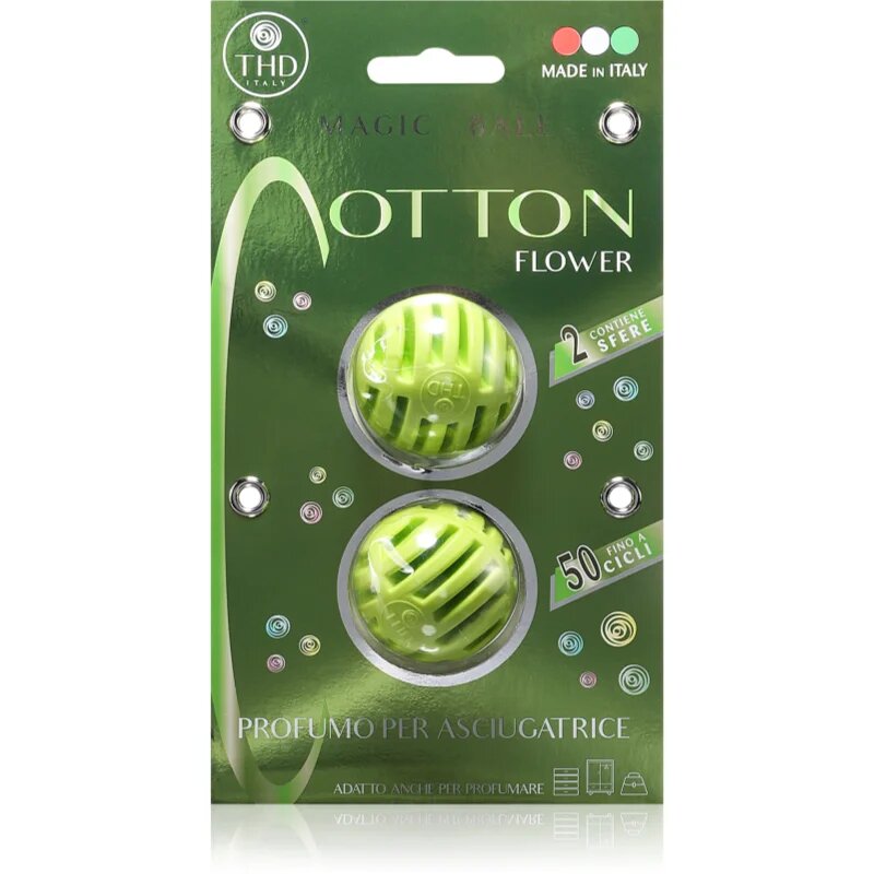 THD Cotton Flower illatosító golyócskák szárítógépbe 2 db