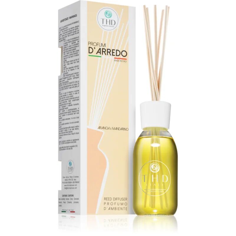 THD Diffusore Arancia E Mandarino aroma diffúzor 200 ml