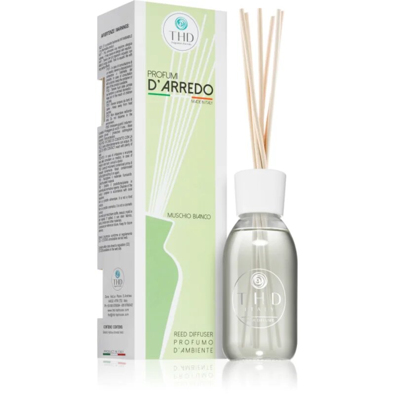 THD Diffusore Muschio Bianco aroma diffúzor 200 ml