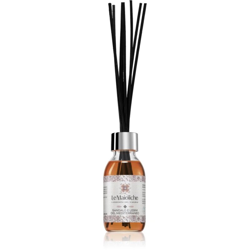 THD Le Maioliche Sandalo e Legni Del Mediterraneo Aroma diffúzor töltettel 100 ml
