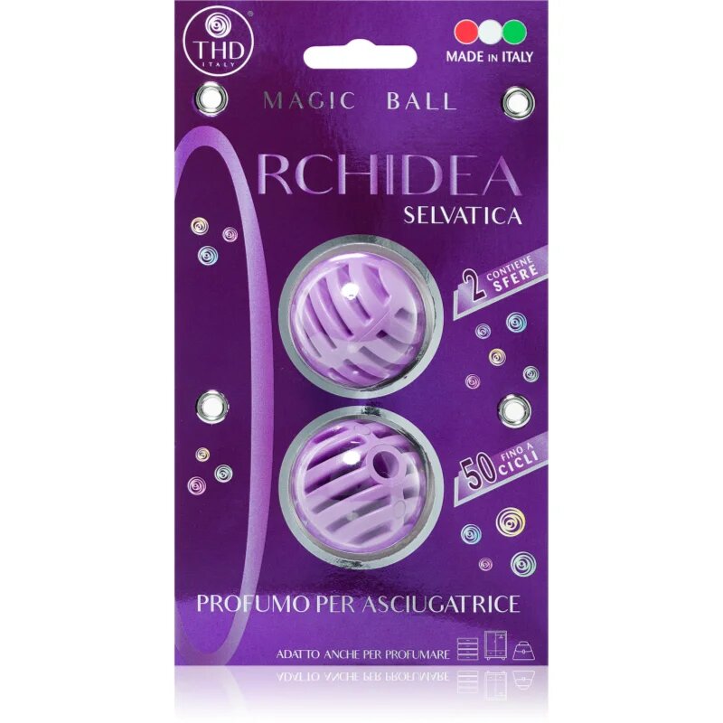 THD Orchidea Selvatica illatosító golyócskák szárítógépbe 2 db