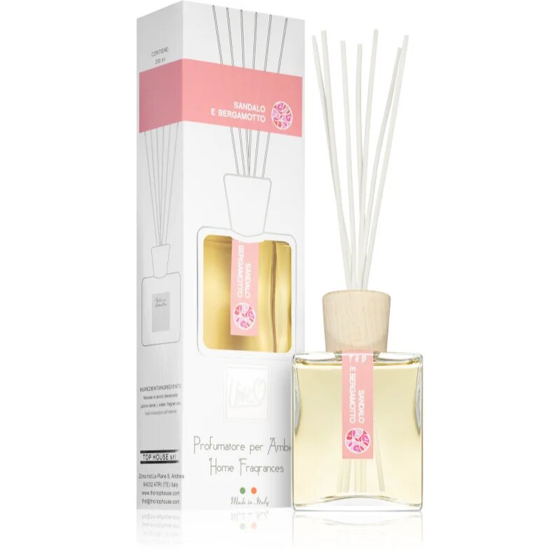 THD Platinum Collection Sandalo E Bergamotto aroma diffúzor 200 ml