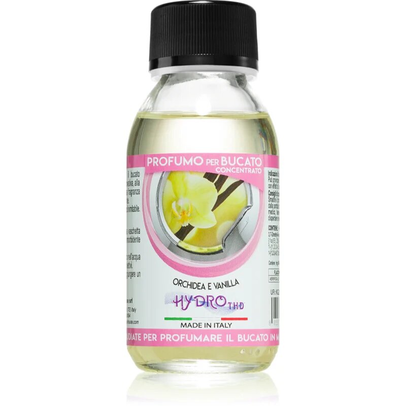 THD Profumo Lavatrice Orchidea e Vanilla illatkoncentrátum mosógépbe 100 ml