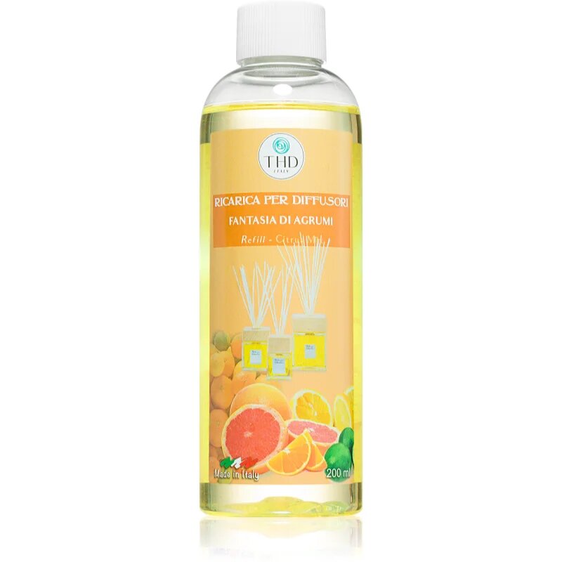 THD Ricarica Fantasie di Agrumi Aroma diffúzor töltet 200 ml