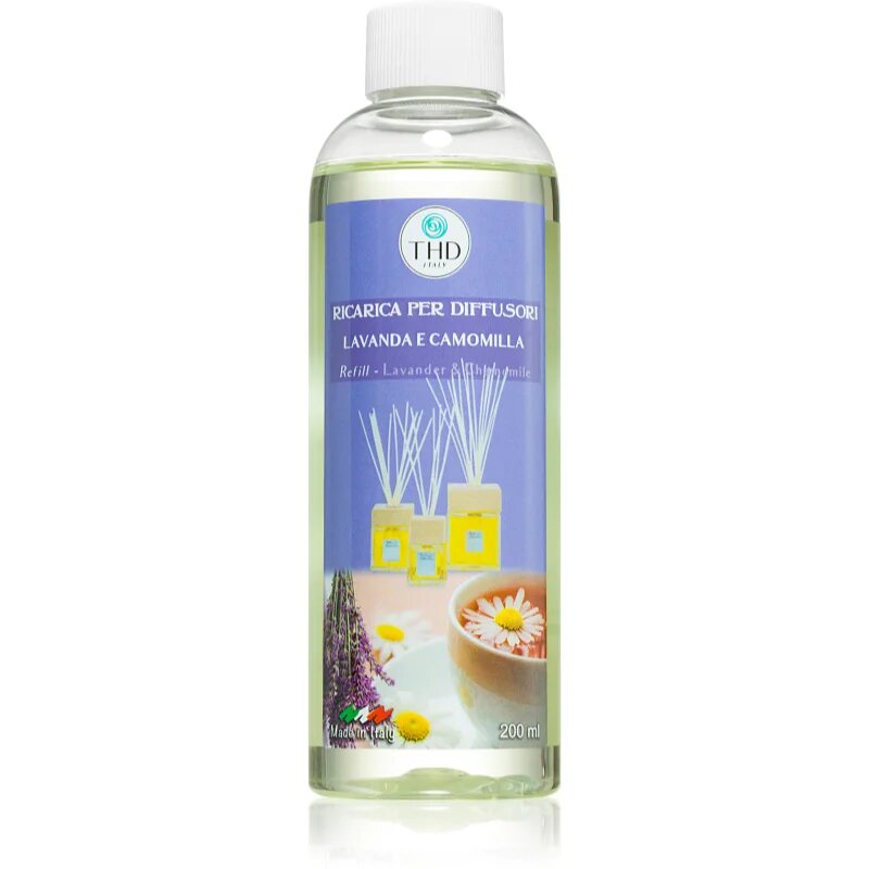 THD Ricarica Lavanda & Camomilla Aroma diffúzor töltet 200 ml