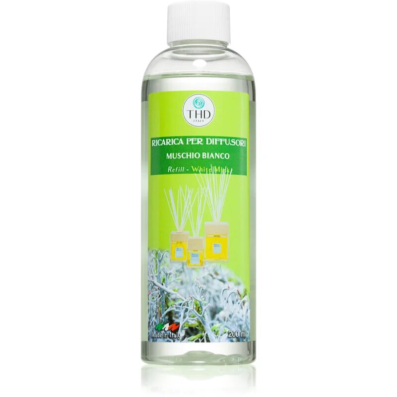 THD Ricarica Muschio Bianco Aroma diffúzor töltet 200 ml