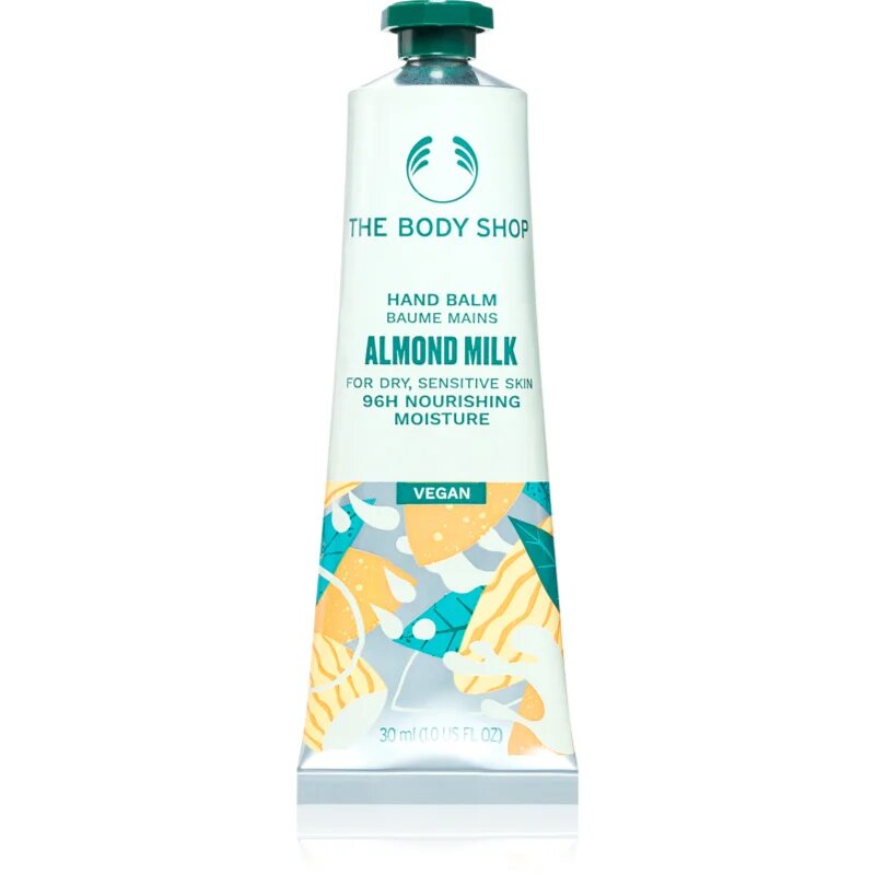 The Body Shop Almond Milk Hand Balm balzsam a kezekre mandulatejjel 30 ml