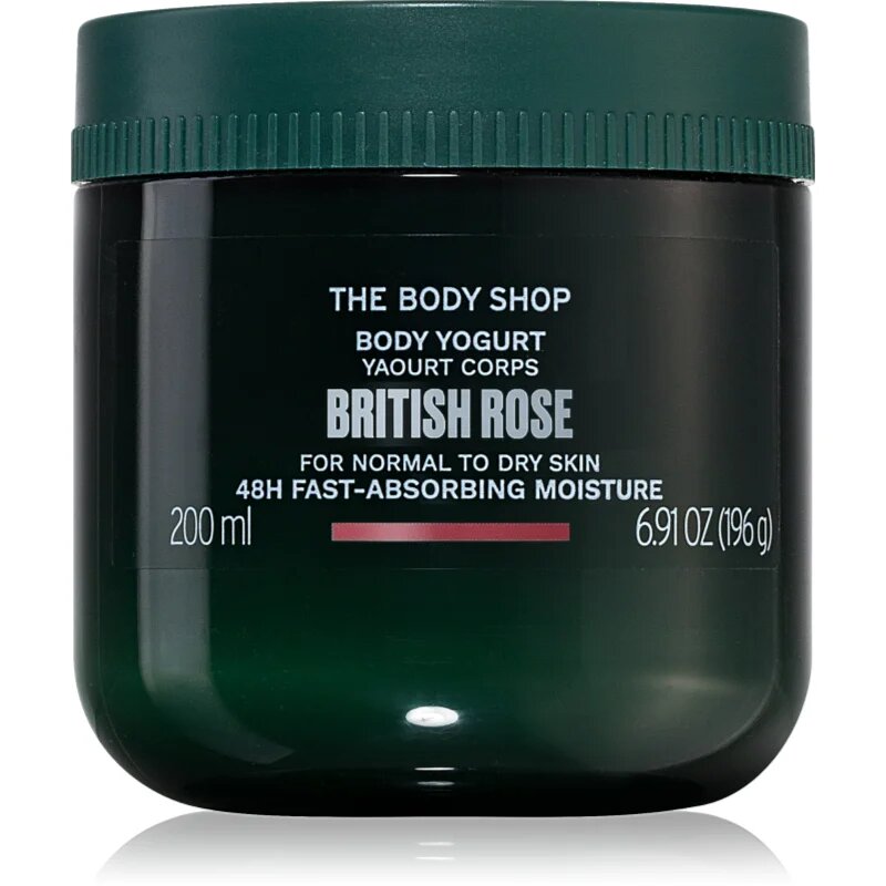 The Body Shop British Rose Body Yogurt test jogurt 200 ml