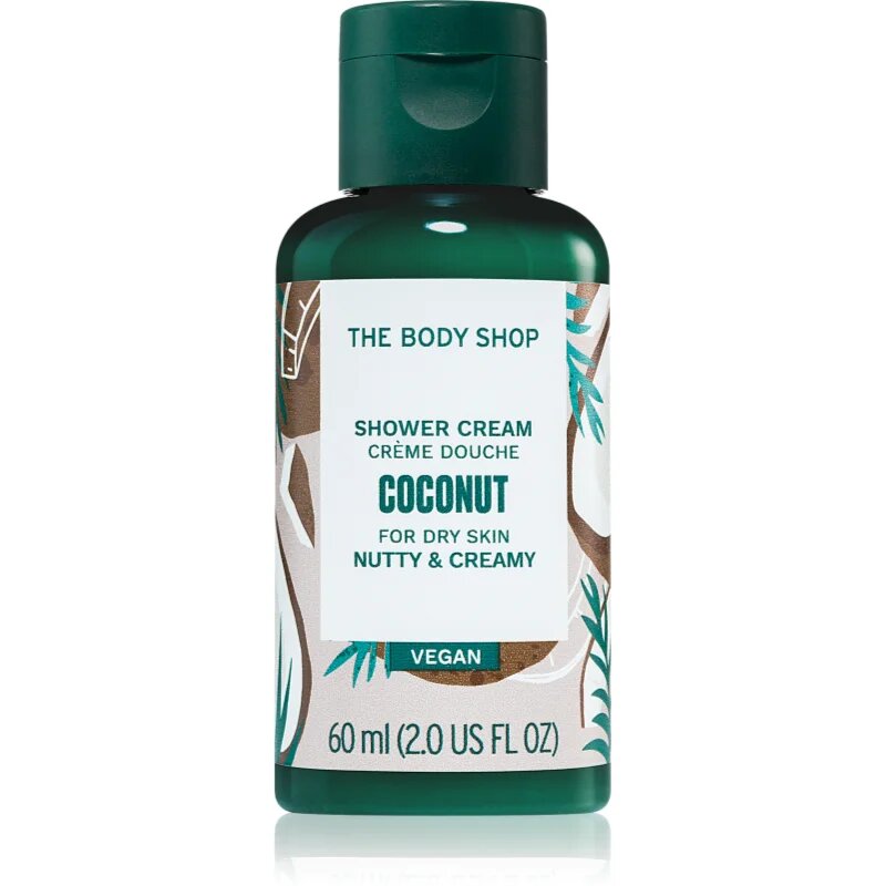 The Body Shop Coconut Shower Cream krémtusfürdő kókuszzal 60 ml