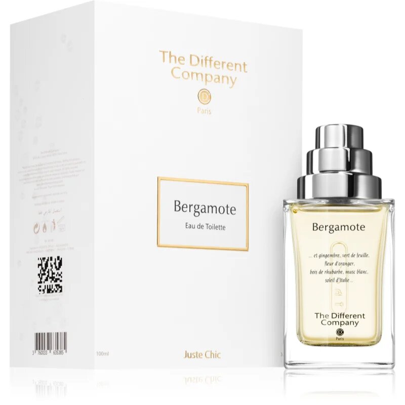 The Different Company Bergamote Eau de Toilette utántölthető hölgyeknek 100 ml